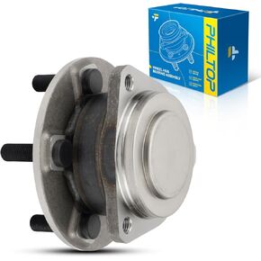 PHILTOP Front 513325 Wheel Bearing and Hub Assembly 5 Lugs RWD for 300 2012-2020 3.6L 5.7L, Charger 2012-2020, Challenger 2012-2020 5.7L 3.6L with ABS 1 PCS