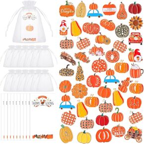 Siifert 150 جهاز كمبيوتر شخصى الخريف الشكر المينا دبابيس مجموعات الهدايا تشمل 50 جهاز كمبيوتر شخصى دبابيس المينا اليقطين 50 جهاز كمبيوتر شخصى بطاقة 50 جهاز كمبيوتر شخصى حقيبة الأورجانزا الخريف لطيف اليقطين التلبيب دبابيس السائبة حقائب الظهر دبابيس لحقائب  in Kuwait