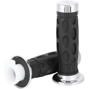 Handle Throttle Grip 1 Pair Motorcycle Throttle Handle Grip Control Grip for 7/8 GY6 Scooter Moped