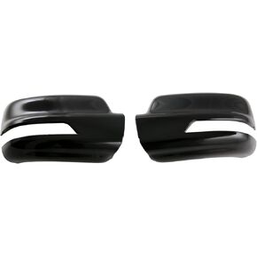 for Dodge Ram 1500 TRX 2021-2023 Carbon Fiber Black Side Door Mirror Cover Trim 2pcs Car Accessories