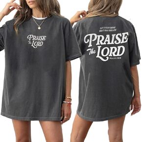 Boho Christian Shirts Women Flourish Like Flower T Shirt Jesus Gifts Short Sleeve Religion Oversized Tee Top