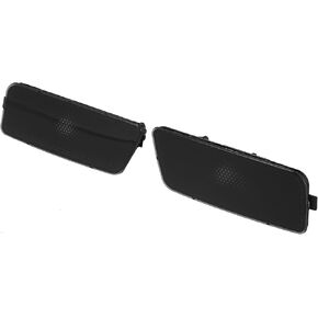 X AUTOHAUX Pair Car Front Bumper Side Marker Lights Lamps Cover Turn Signal Parking Lights Lamps Housing Accessories Fit for Volkswagen Golf GTI 2010-2014 Black 5K0 945 071 5K0 945 072
