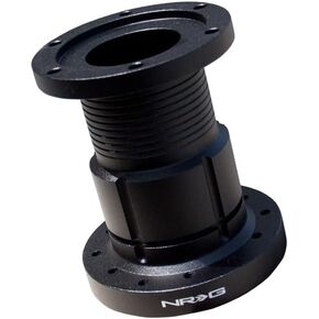 NRG Innovations NRG-SRK-4SPBK Steering Wheel 4 spacer, 6x70 and 6x74mm Bolt Patterns, Universal, 4" depth