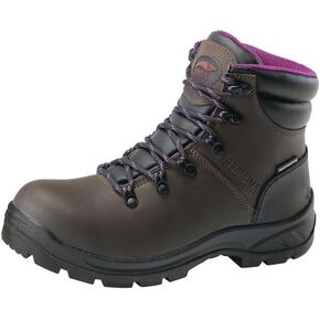 Avenger Work Boots Women's Medium Construction Boot, Brown, 10