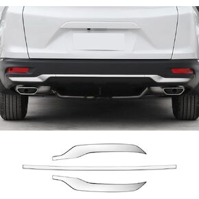 3 قطعة واقي المصد الخلفي غطاء حماية صب الكسوة ل 2022 2021 2020 هوندا CRV اكسسوارات مواد من الستانلس ستيل مرآة الفضة in Kuwait