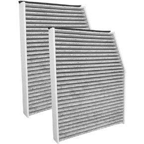 2PCS Cabin Air Filter Fit for Ford Transit 150 250 350 350HD 2015-2023 Transit 150 250 350 Diesel 2015-2019 Replace BK21-18D543-AA PC99528C BK2Z-19N619-A PA30000 CAF15044C