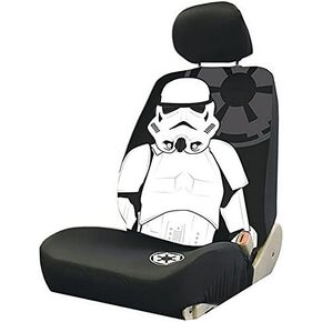 أغطية مقاعد دلو منخفضة الظهر بشعار Galactic Empire Logo Star Wars Car Truck SUV - زوج
