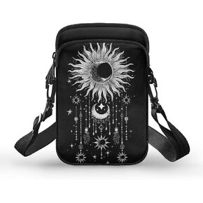 Xpyiqun Crossbody Phone Bag for Purse for Women Canvas Small Sling Shoulder Handbag Cross Body Pouch