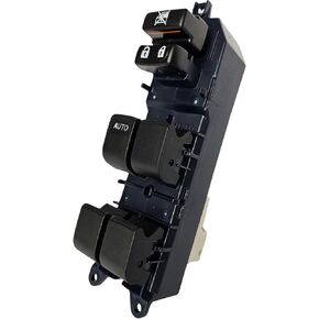 مفتاح رئيسي للنافذة من SWITCHDOCTOR لسيارة Toyota Corolla 2009-2013 (848200C020، 8482002240، 8482012540 Toyo، الطاقة، التحكم، الزر)