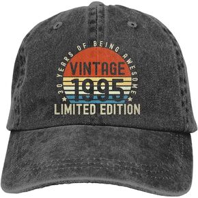Vintage 18th/21st/30th/40th/50th/60th/70th/80th/90th/100th Limited Edition Hat, Funny Birthday Gifts Baseball Cap