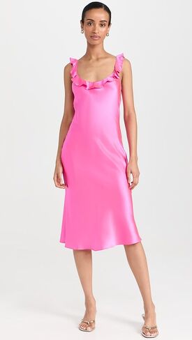 Amanda Uprichard Women's Maelyn Silk Dress in Saudi Arabia