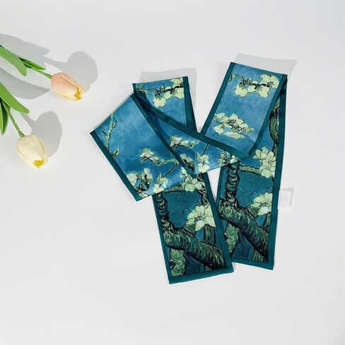 QTMY Purse Scarf,Scarf for Bags Silk Head Scarf for Hair Handbag Women Scarfs Band Hair Neck Scarves,145 in Saudi Arabia