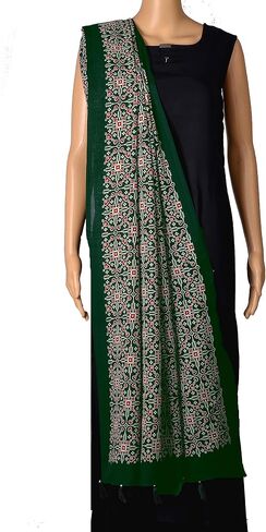 Chandrakala Printed Dupatta for Women, Shawl Scarf Wrap Chunni, (D245-P) in Saudi Arabia