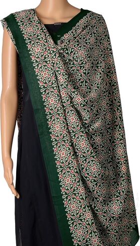 Chandrakala Printed Dupatta for Women, Shawl Scarf Wrap Chunni, (D245-P) in Saudi Arabia