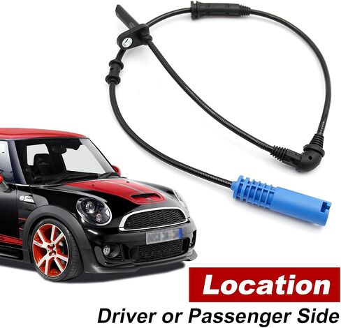 مستشعر سرعة العجلات الأمامية اليسرى + اليمنى ABS، بديل لسيارة BMW Mini Cooper R55 R57 R58 R59 2006-2015، استبدال # 34526851500 34526773019 34526793819 in Saudi Arabia