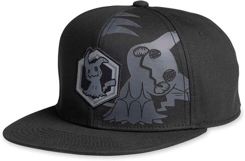 Pokemon Center Mimikyu Black Flat-Bill Hat (One Size-Adult) in Saudi Arabia