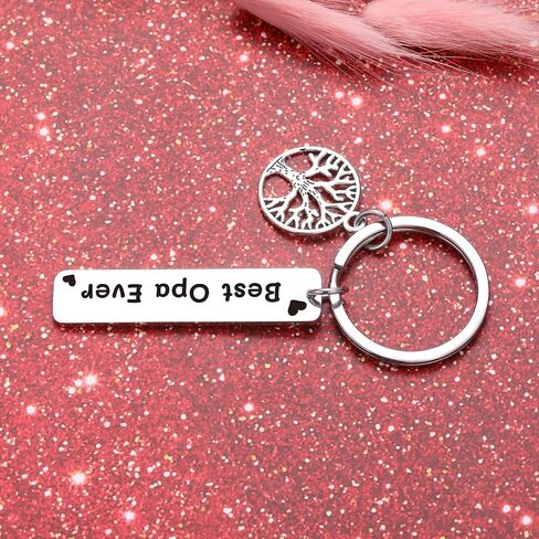 ZQEOU Opa Present Christmas Jewelry Appreciation Keychain Grandpa Keychain Godfather Gift in Kuwait