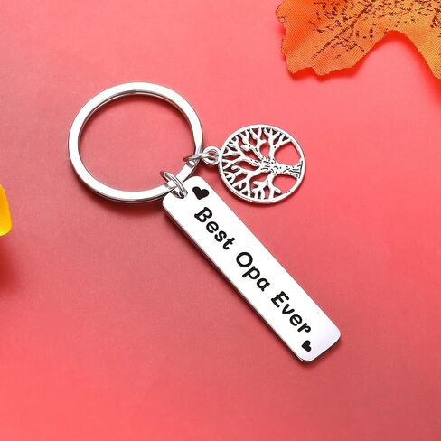 ZQEOU Opa Present Christmas Jewelry Appreciation Keychain Grandpa Keychain Godfather Gift in Kuwait