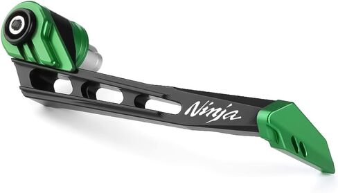 Motorcycle Brake Clutch Lever Guards Handguards Compatible with K.awasaki Ninja 650 2006-2017 2018 2019 2020 2021 2022 2023 2024 | Handlebar Protector Ninja650 EX650 Accessories (Green) in Saudi Arabia