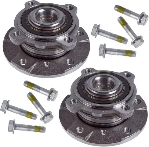 513210 x2 (E60 Body Code) Front Wheel Hub and Bearing Assembly Compatible With B-M-W 04-07 525i 530i,08-10 528i 535i,04-05 545i 645Ci,06-10 550i 650i # 31226765601 in Saudi Arabia