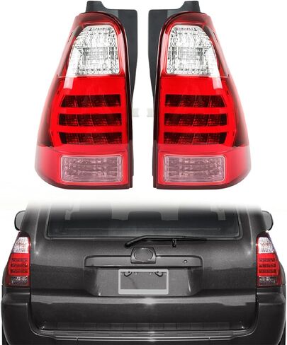 Rear Brake Tail Lights Assembly Replacement for Toyota 4Runner 2006-2009 Driver and Passenger Side Tail Lamps 8155135320 8156135280 in Saudi Arabia