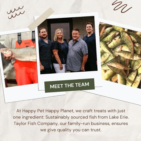 علاجات الحيوانات الأليفة من Walleye Bark للكلاب والقطط - وجبة خفيفة من الأسماك المجففة مكونة من مكون واحد، من مصادر مستدامة، خالية من الحبوب، عالية البروتين، بدون إضافات، أوميغا 3 الطبيعية، تدعم صحة الجلد والفرو، كيس 4 أونصة in Kuwait