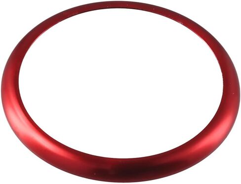 BYOBYO 2 قطعة من الألومنيوم لمقبض الوسائط المتعددة للسيارة، حلقة بوتون، وحدة تحكم الوسائط المتعددة، غطاء مقبض ديكور وحدة التحكم المركزية iDrive، غطاء حلقة لسلسلة BMW 1 2 3 4 5 6 7 in Kuwait