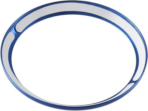 BYOBYO 2 قطعة من الألومنيوم لمقبض الوسائط المتعددة للسيارة، حلقة بوتون، وحدة تحكم الوسائط المتعددة، غطاء مقبض ديكور وحدة التحكم المركزية iDrive، غطاء حلقة لسلسلة BMW 1 2 3 4 5 6 7 in Kuwait