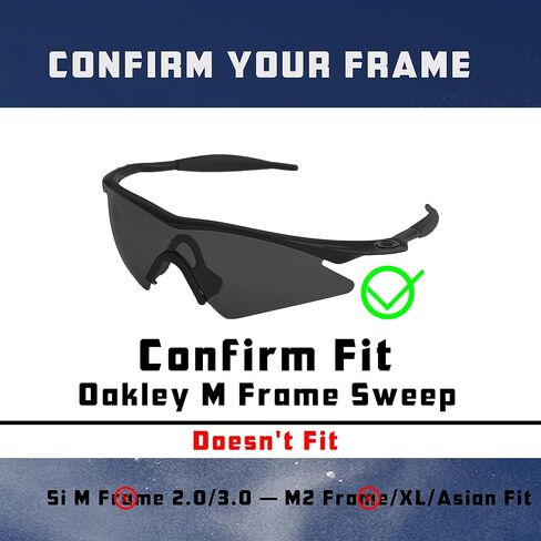 استبدال العدسات لنظارة شمسية مستقطبة بإطار Oakley M ذات فتحات تهوية in Kuwait