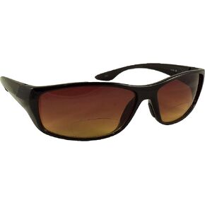 Bifocal Sunglasses - Low Profile Sun Readers - Antiglare Reading Glasses - Gradient UV400 Lens