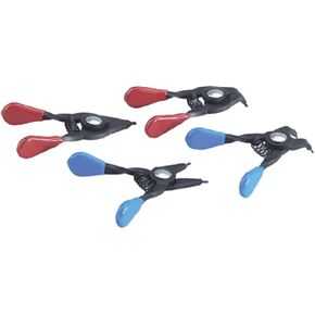 OTC 4514 Mini Snap-Ring Pliers Set - 4 Piece, Color may vary, Chrome
