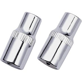 Utoolmart 2 Pcs 1/4 Inches Drive 6-Point Shallow Socket, 5.5mm Metric Chrome Vanadium for General Repairs
