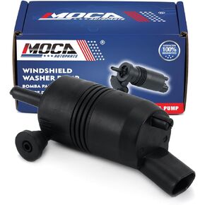 MOCA Windshield Washer Pump 372695 Compatible with 2006-2011 for Cadillac DTS, 2006-2013 for Chevrolet Impala, 2006-2011 for Buick Lucerne, 2006-2008 for Pontiac Grand Prix
