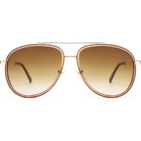 Retro Aviator Sunglasses for Women Mens 70s Double Bridge Sunnies AP3688 in Kuwait