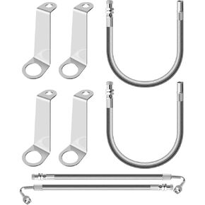 WUMZIJ Double Tires Air Inflation Kit for Connecting Tire Valve and Equipment, Valve Stem Extenders Tire Valve Extension for Tire Inspection Checking Repair Tools
