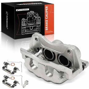A-Premium Disc Brake Caliper Assembly with Bracket Compatible with Honda Odyssey 2018-2023 - Front Left Driver Side, Replace# 45019THRA01