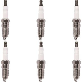 ENA Set of 6 Spark Plug Compatible with Ford Mazda Mercury Explorer Trac Ranger B4000 Mountaineer Replacement for AGSF24N SP412