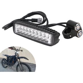 Headlight for Surron,Front Light 50W Widen Headlamp with Control Switch for Dirt Bike Surron Light Bee X/Light Bee S/X160/X260