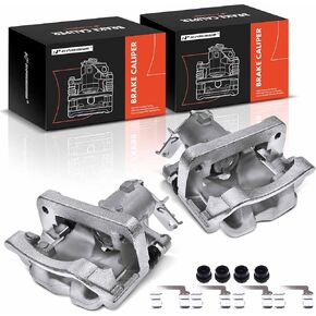 A-Premium Set of 2 Brake Caliper Compatible with Chevy Impala 2014-2018, Malibu 2013 & Cadillac XTS 2013-2019 & Buick Regal2011-2017, LaCrosse 2012-2016, Rear Side
