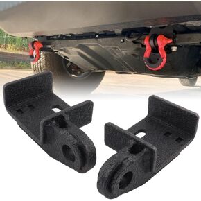 Tacoma Front Tow Hook Mounting Bracket with 3/4" D Ring Shackle Demon Hook Brackets Compatible with Toyota Tacoma 2009-2023
