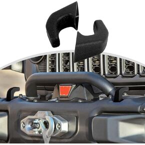 CheroCar Bumper Tow Hook Covers Tow Hook Protector External Accessories for Jeep Wrangler JK JL,for Jeep Gladiator TJ,White…… in Kuwait