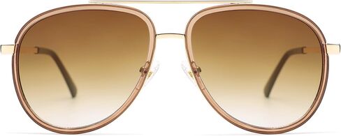 Retro Aviator Sunglasses for Women Mens 70s Double Bridge Sunnies AP3688 in Kuwait