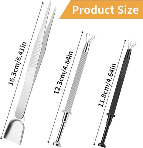 3Pcs Grabber Tool Holder Set Jeweler's Pick Up Sprinkle Pen Piercing Ball with Prongs Diamond Claw Jewelry Tweezers 4 Claw Precision Stainless Steel For Tiny Objects IC Chip Electronic Components in Kuwait
