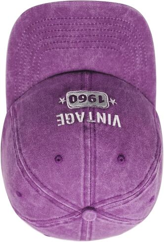 65th Birthday Gifts for Men Women, Happy 65th Birthday Decorations - Embroidered Baseball Cap Adjustable in Saudi Arabia
