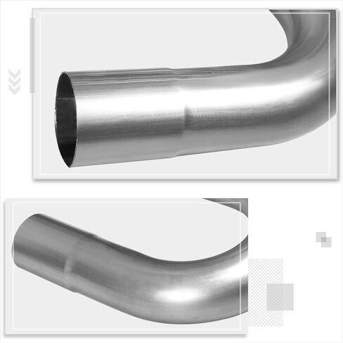 PM PERFORMOTOR 8 Pcs 3 Inches Mild Steel DIY Custom Exhaust Tubing Mandrel Bend Pipes Straight & U-Bend Kit, Universal Fit,PM-PP-30-RW-8P in Saudi Arabia