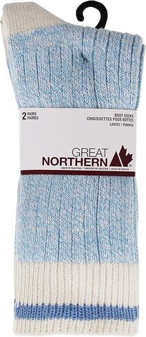 مجموعة جوارب كابينة متعددة الاستخدامات للسيدات من Great Northern | دافئة للطقس الشتوي البارد | مقاس الحذاء 5-10 (مقاس الجورب 9-11) in Saudi Arabia