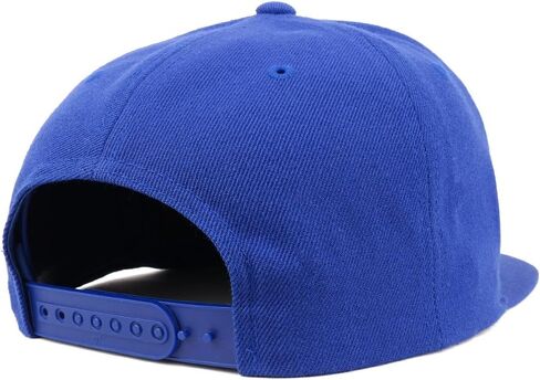 Trendy Apparel Shop Number 47 White Thread Embroidered Flat Bill Snapback Baseball Cap in Saudi Arabia