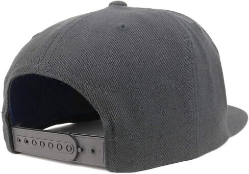 Trendy Apparel Shop Number 47 White Thread Embroidered Flat Bill Snapback Baseball Cap in Saudi Arabia
