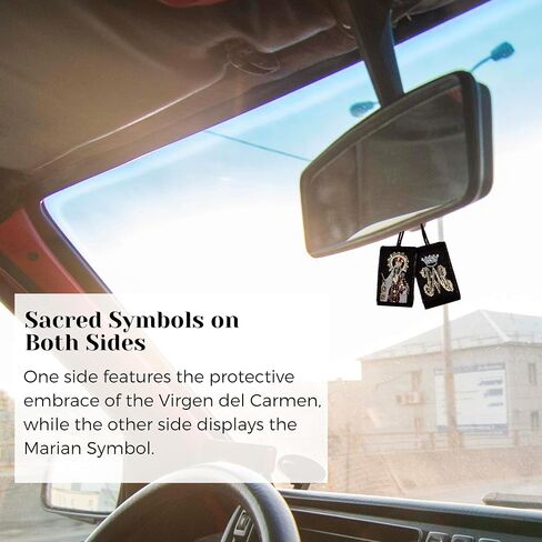 Escapulario de la Virgen del Carmen Pack of 3 Escapulario Catolico Brown Scapular of Our Lady of Mount Carmel Scapular Necklace Carmel Scapular Catholic Scapular Medal Brown Scapulars in Saudi Arabia