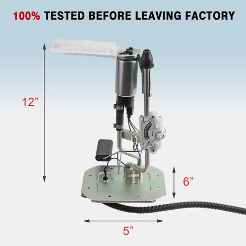 مجموعة مضخة الوقود ZONFANT متوافقة مع سيارة جيب 1991-1995 Wrangler YJ 2.5L 4.0L تناسب فقط 20 جالون، استبدل #5003861AB SP736H 4637182 in Kuwait